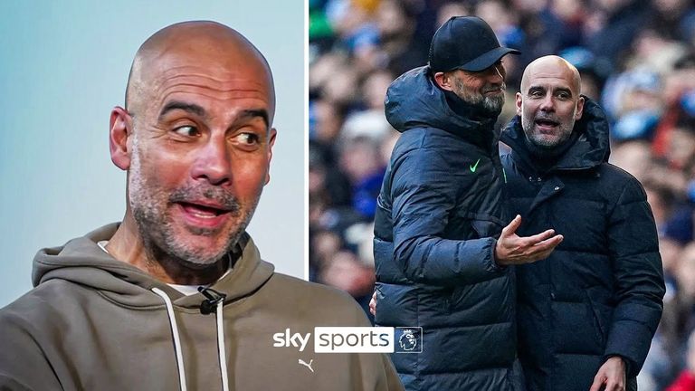 Pep Guardiola speaks ahead of the final day of the Premier League season with Manchester City on the brink of lifting the trophy again. 