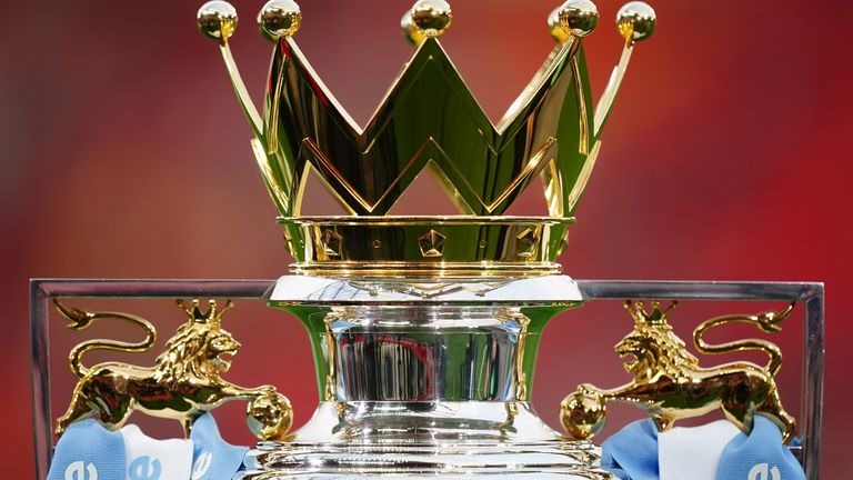 The Premier League trophy weighs 4st