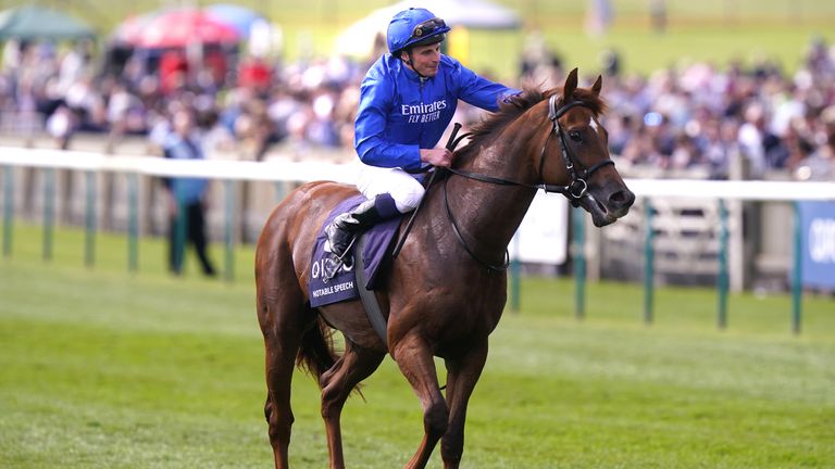 William Buick and champion Notable Speech