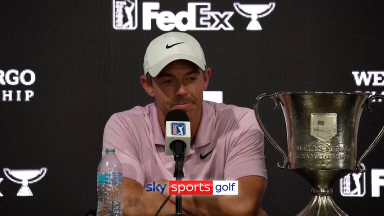 Rory McIlroy shares how it felt to win the Wells Fargo Championship and how it has helped him ahead of the PGA Championship.