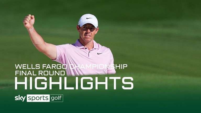 Highlights of the final round of the Wells Fargo Championship at Quail Hollow.