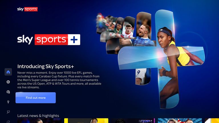 Sky Sports +, launched in August at no additional cost