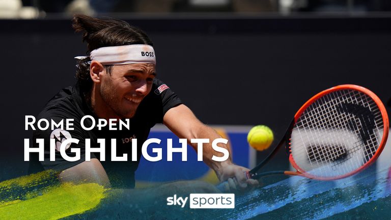 Highlights of the match between Taylor Fritz and Grigor Dimitrov in Rome.