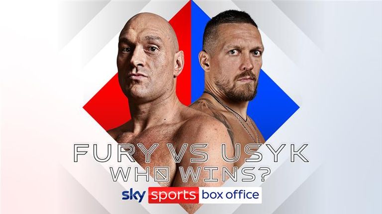 Tyson Fury fights Oleksandr Usyk tonight live on Sky Sports Box Office
