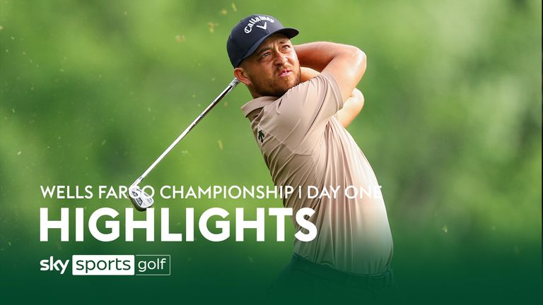 Highlights of the first round of the Wells Fargo Championship, from the Quail Hollow Golf & Country Club