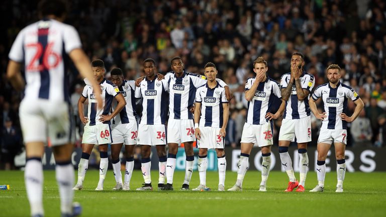 West Brom crashed out of the Championship play-offs in 2019 to Aston Villa in the semi-finals