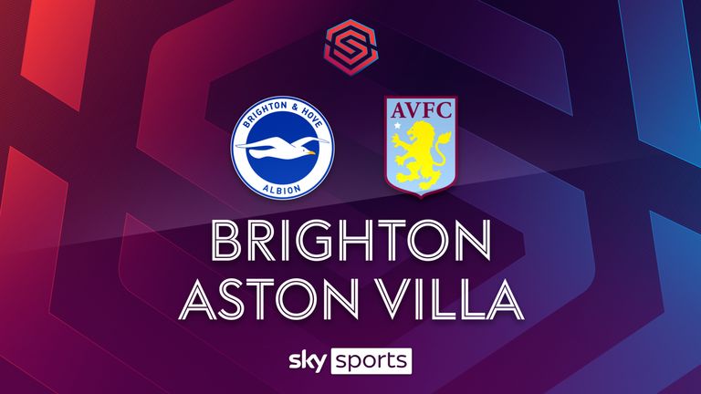WSL Brighton Aston Villa highlights