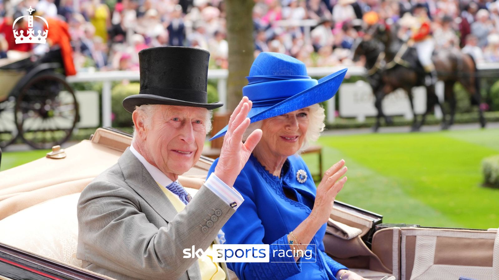 Royal Ascot: King Charles III and Queen Camilla lead Royal procession ...