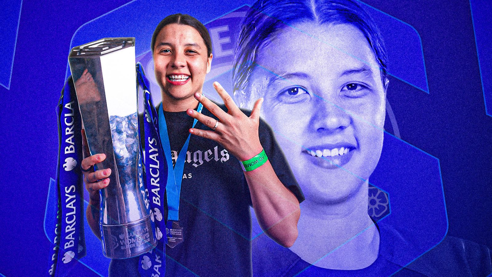 Sam Kerr: Australia striker signs new Chelsea contract until 2026