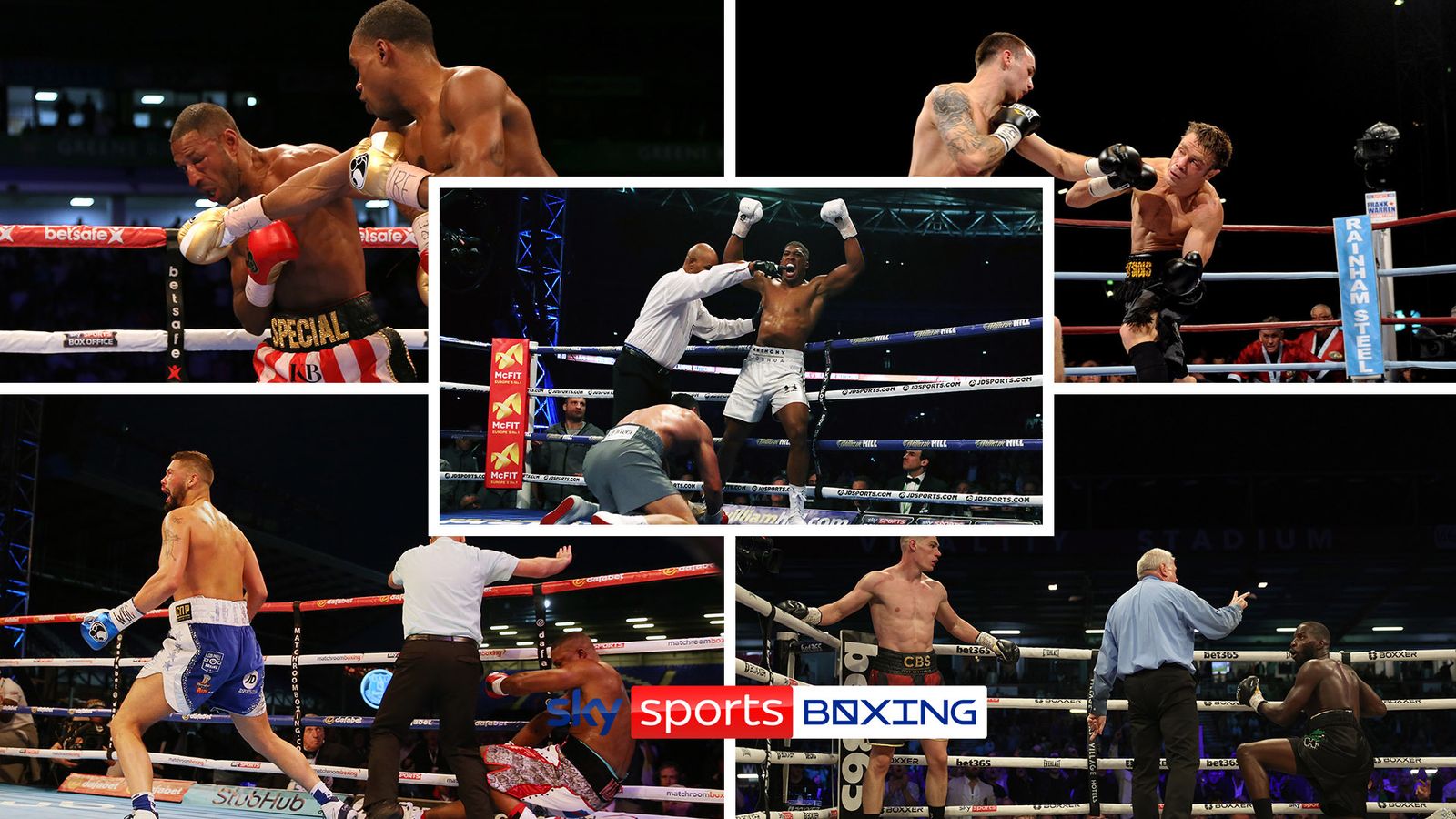 The biggest stadium fights in British boxing history! | Boxing News ...