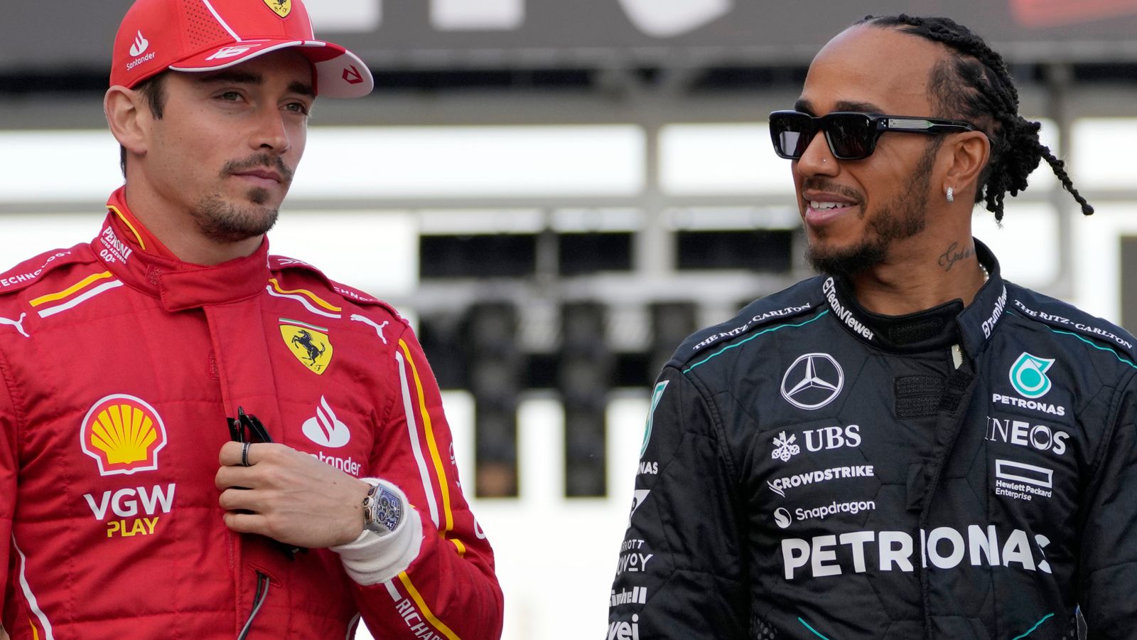 Hamilton comparison at Ferrari will be 'big moment' - Leclerc