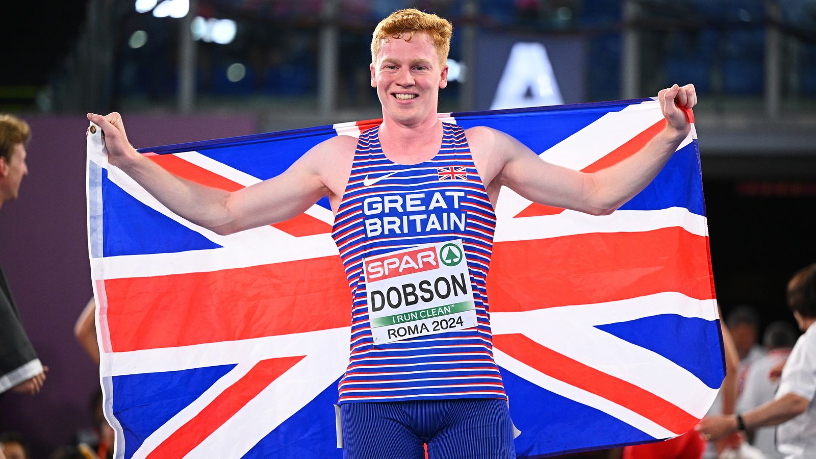 European Athletics Championships: Charlie Dobson and Molly Caudery on podium for Great Britain