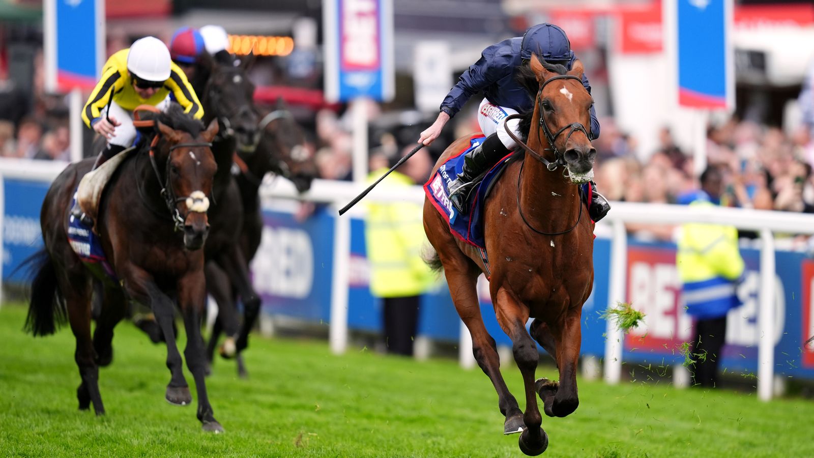 Derby at Epsom: City Of Troy returns to form with Classic win for Aidan ...