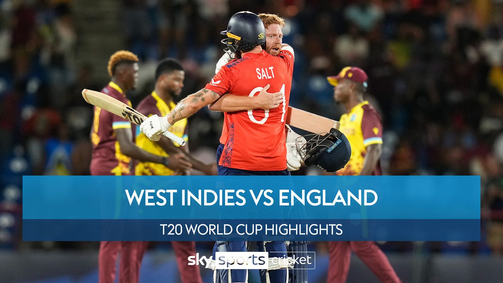 West Indies vs England T20 World Cup highlights Cricket News Sky Sports