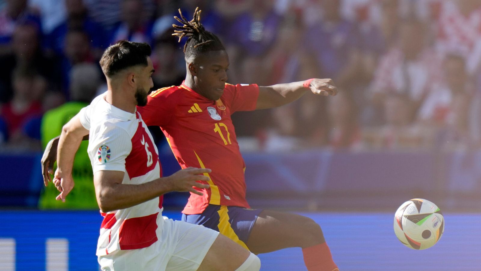 Euro 2024 - Spain 3-0 Croatia: Lamine Yamal Makes European Championship ...