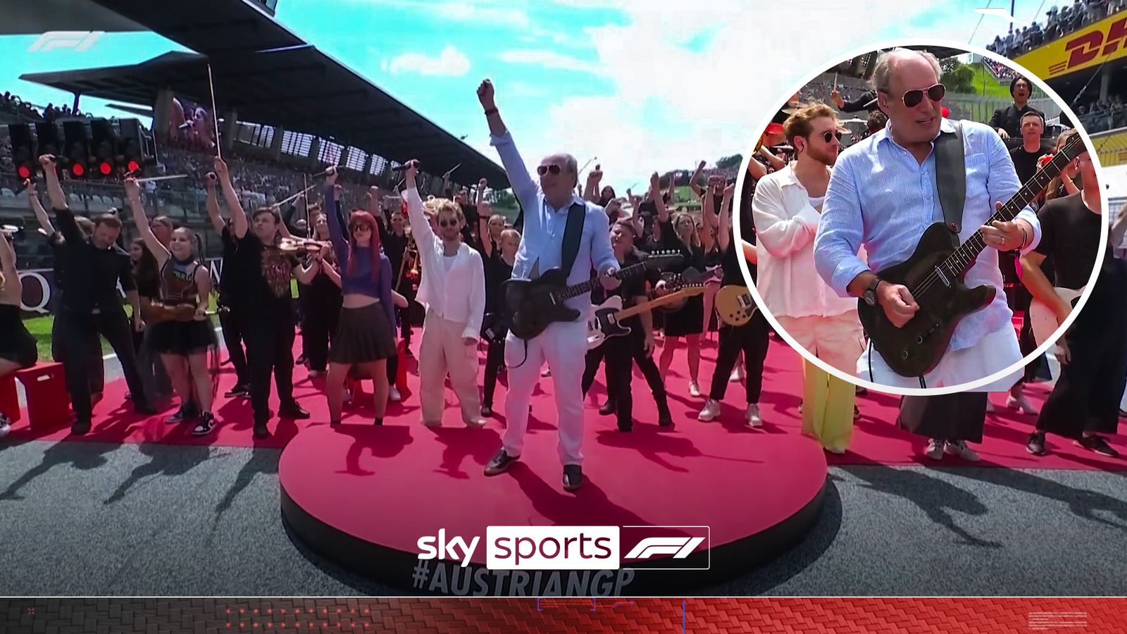 Hans Zimmer steals the show at F1 with Austrian opener! | F1 News | Sky ...