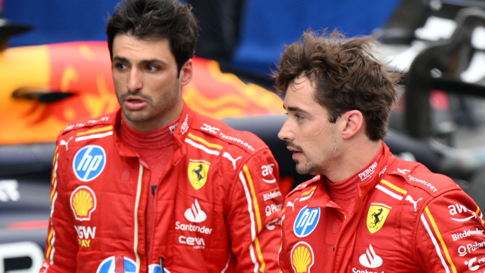 Gran Premio de España: Carlos Sainz y Charles Leclerc de Ferrari no están de acuerdo después de una colisión temprana en Barcelona |  noticias de formula 1