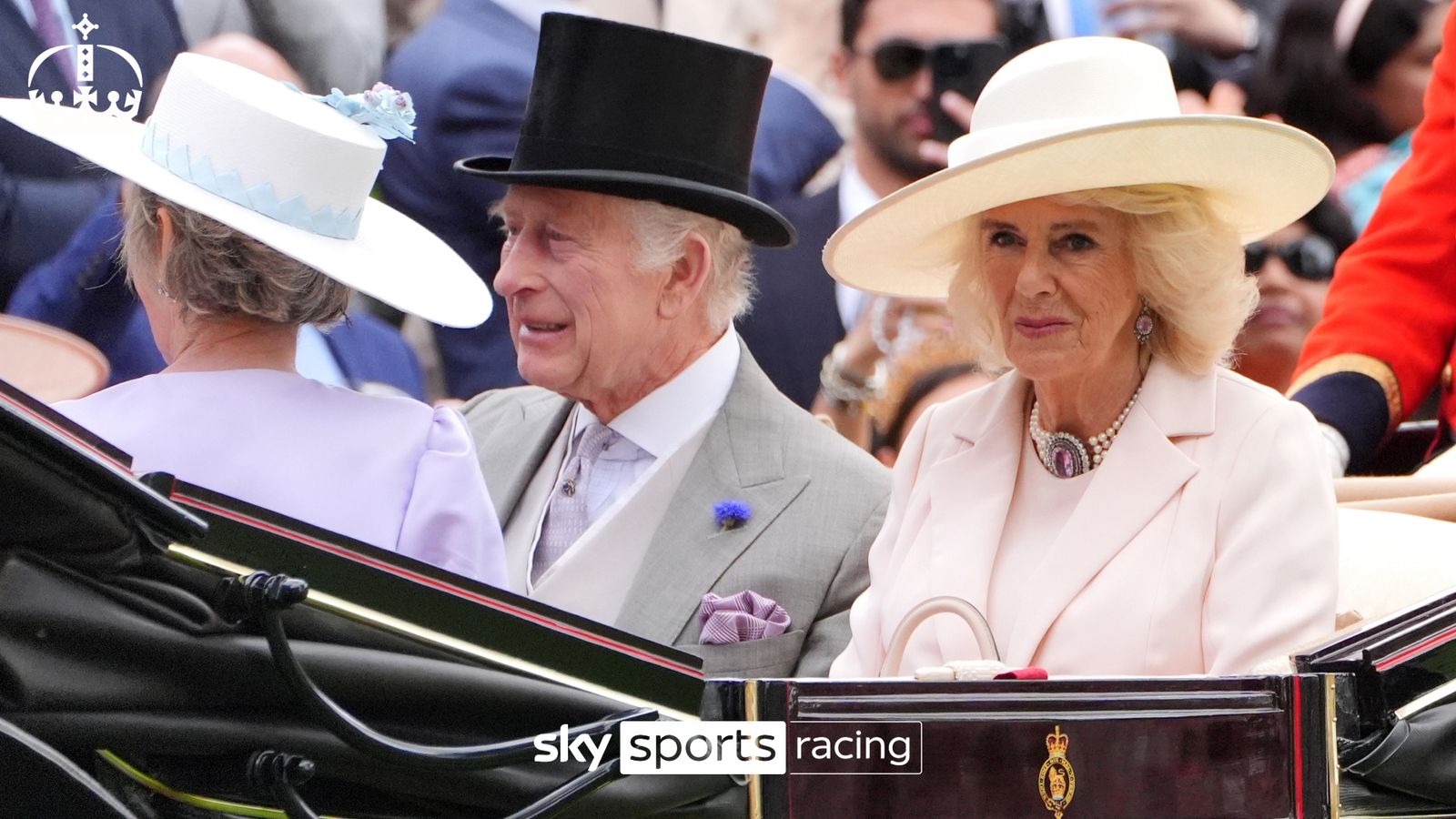 Royal Ascot King And Queen Lead Royal Procession On The Fifth And Final Day At Ascot Racing 