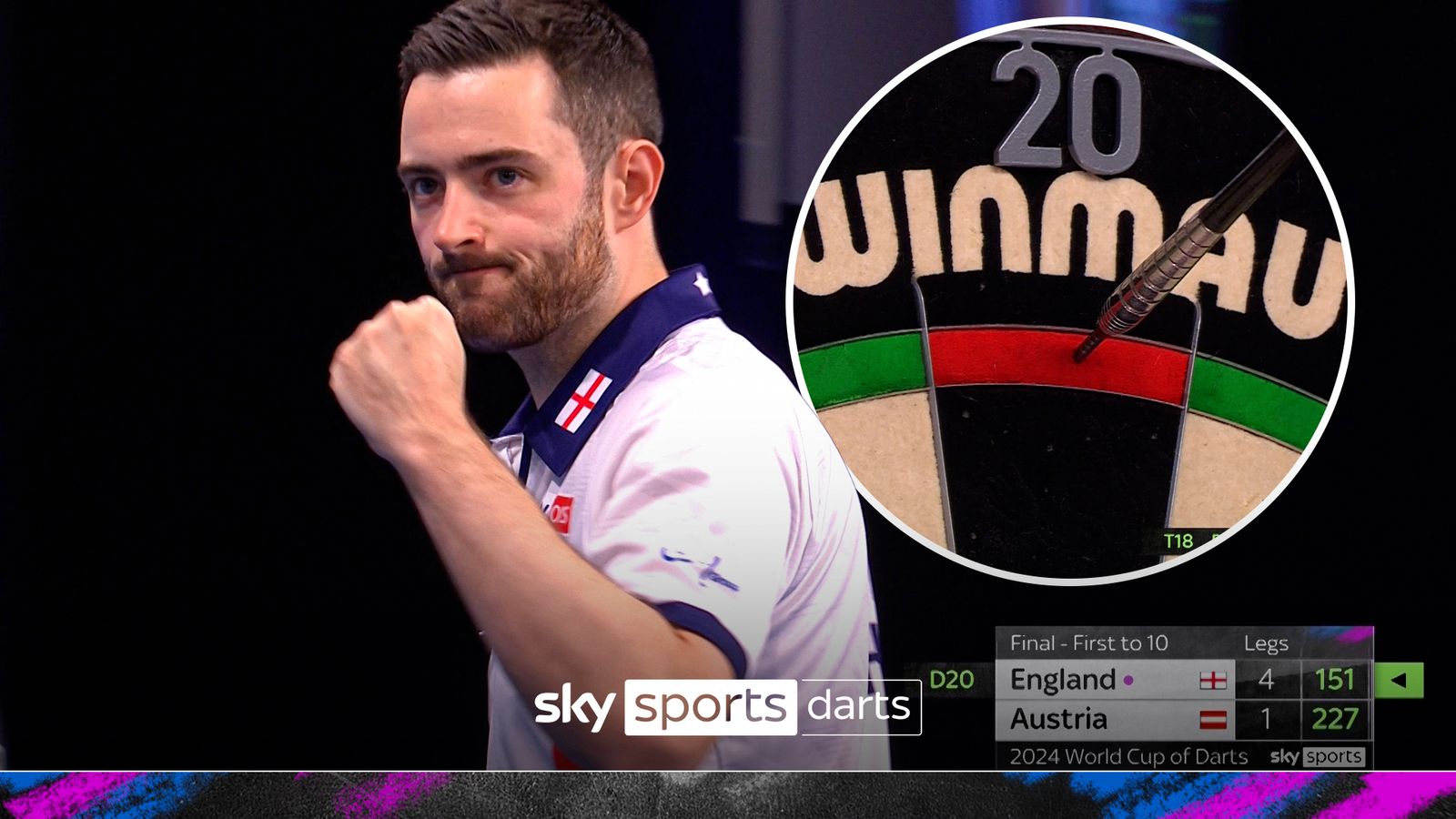 Humphries' incredible FOUR tonplus checkouts in World Cup of Darts