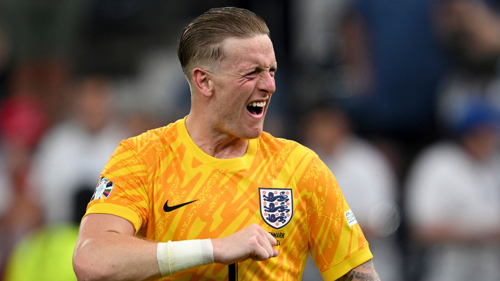 Jordan Pickford's long balls part of England's problem at Euro 2024? It is  impacting possession and pressing | Football News | Sky Sports
