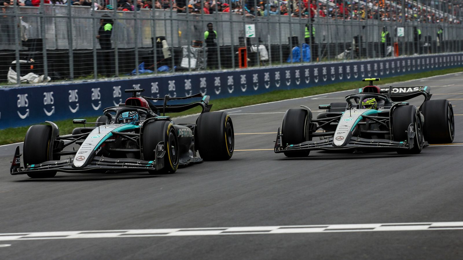 Mercedes not expecting to be 'right at front' in Barcelona