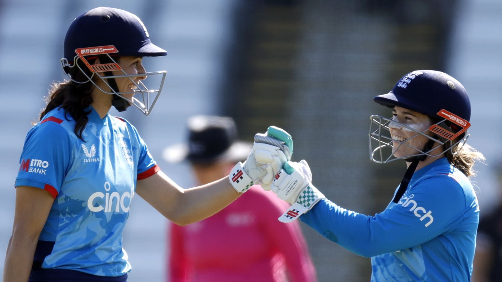 England vs New Zealand: Tammy Beaumont and Maia Bouchier lead hosts to nine-wicket win in opening ODI