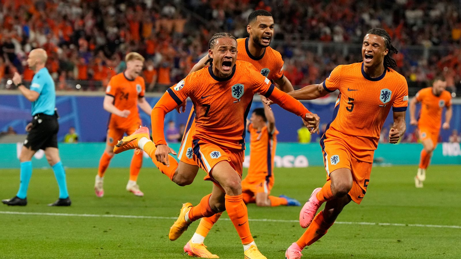 Euro 2024 Netherlands 00 France Offside call controversially denies