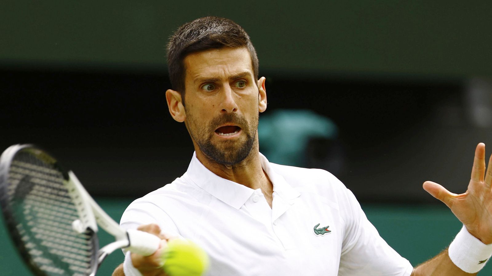 Novak Djokovic to play Wimbledon only if he feels he can ‘fight for the title’