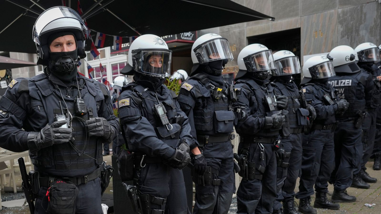 Euro 2024: Man detained at Manchester airport after fan disorder in Gelsenkirchen ahead of England’s opener