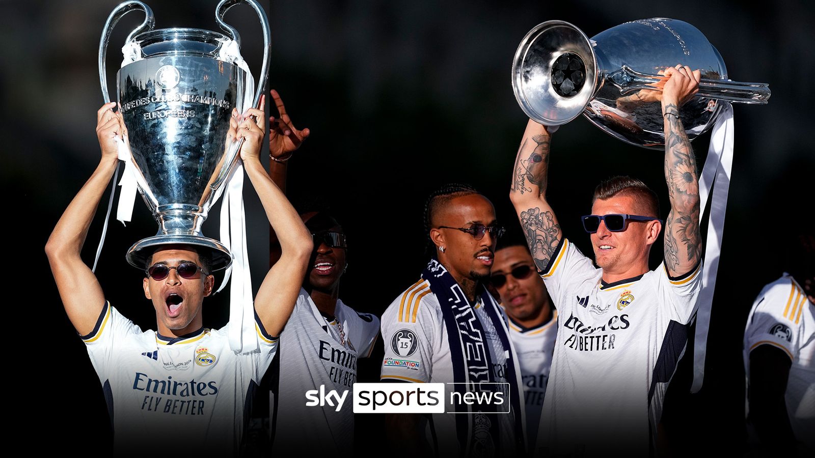 Carlo dancing, Bellingham's Spanish speech and Kroos honoured | Real parade best bits Carlo dancing, Bellingham's Spanish speech and Kroos honoured | Real parade best bits