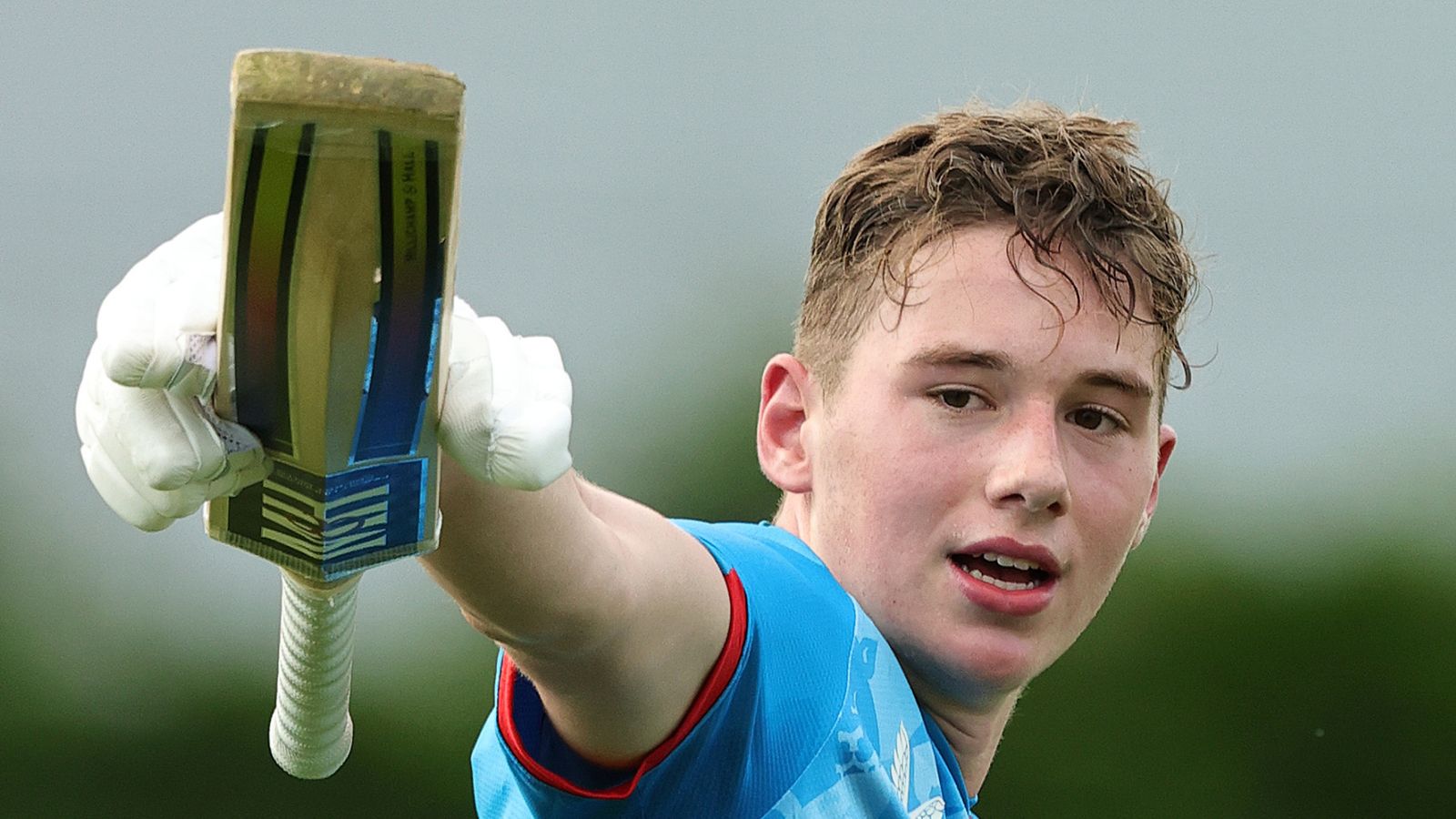 Andrew Flintoff’s son Rocky Flintoff fires match-winning century in England Under-19s warm-up