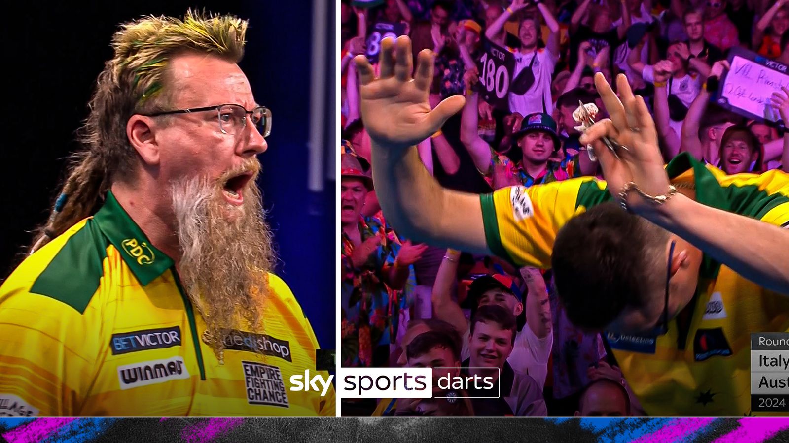 Magic darts from the Wizard as Simon Whitlock hits 137! | Darts News ...