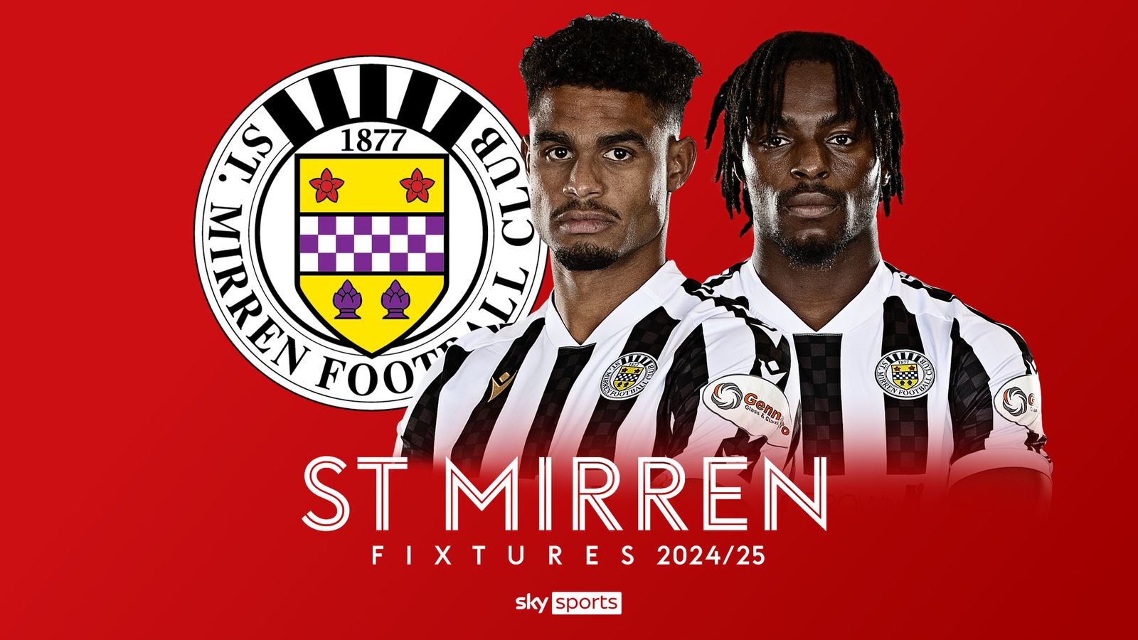 St Mirren Scottish Premiership 2024/25 fixtures and