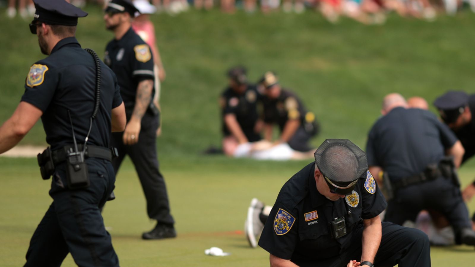 PGA Tour: Scottie Scheffler vence a Tom Kim en el desempate del Travelers Championship después de que los manifestantes interrumpieran el hoyo 72 |  Noticias de golf
