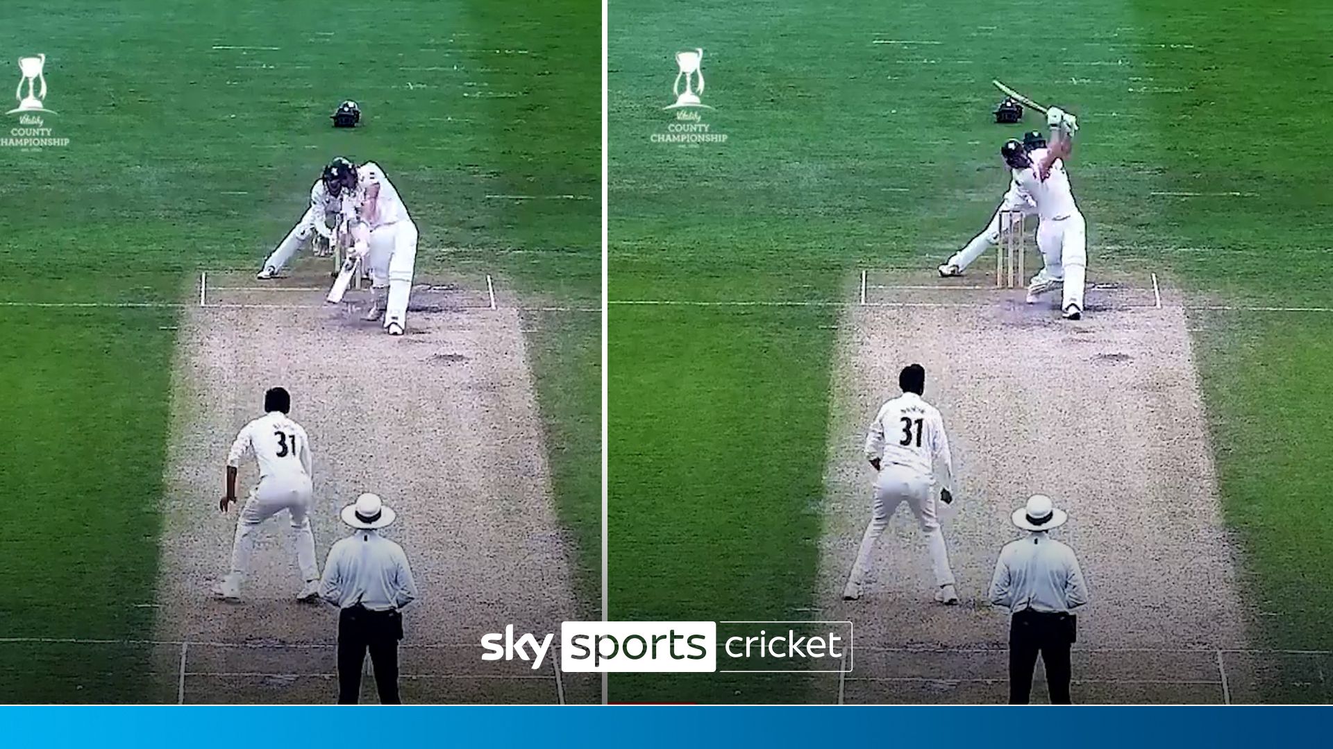 38 runs off ONE over! Lawrence stuns Bashir with five consecutive sixes!