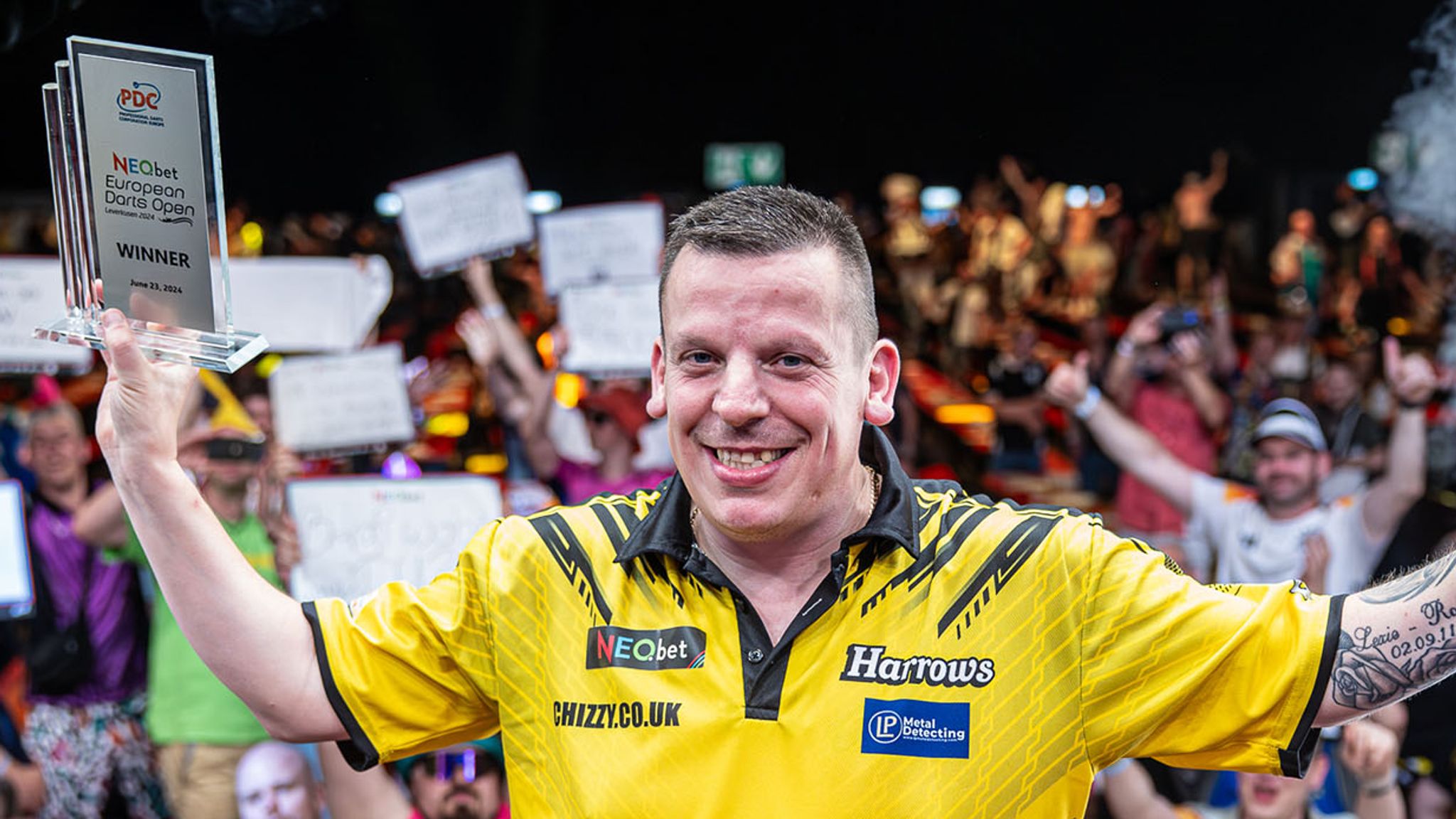 Dave Chisnall clinches European Darts Open title with victory in ...