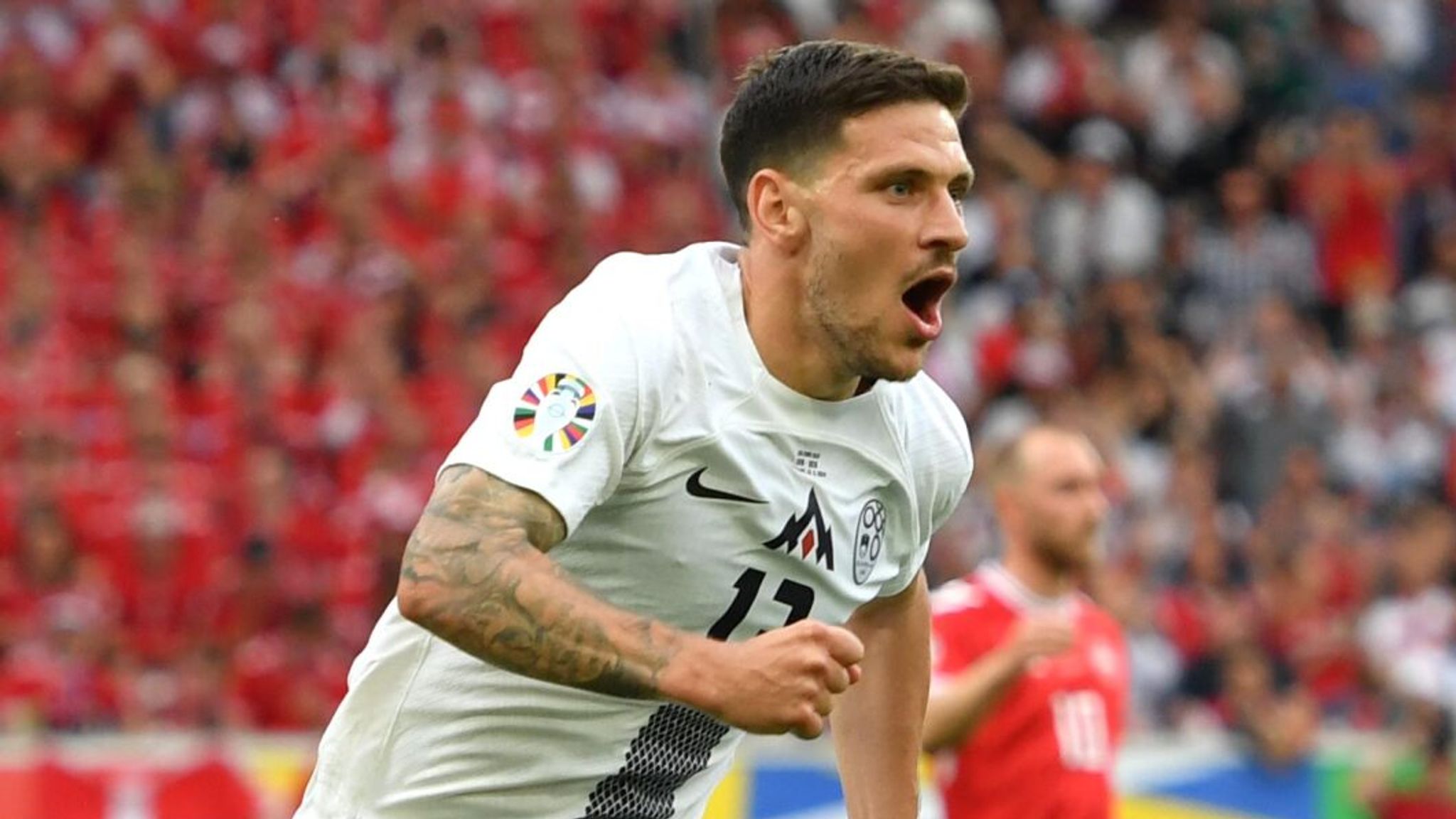 Slovenia 1-1 Denmark commentary | Football News | Sky Sports