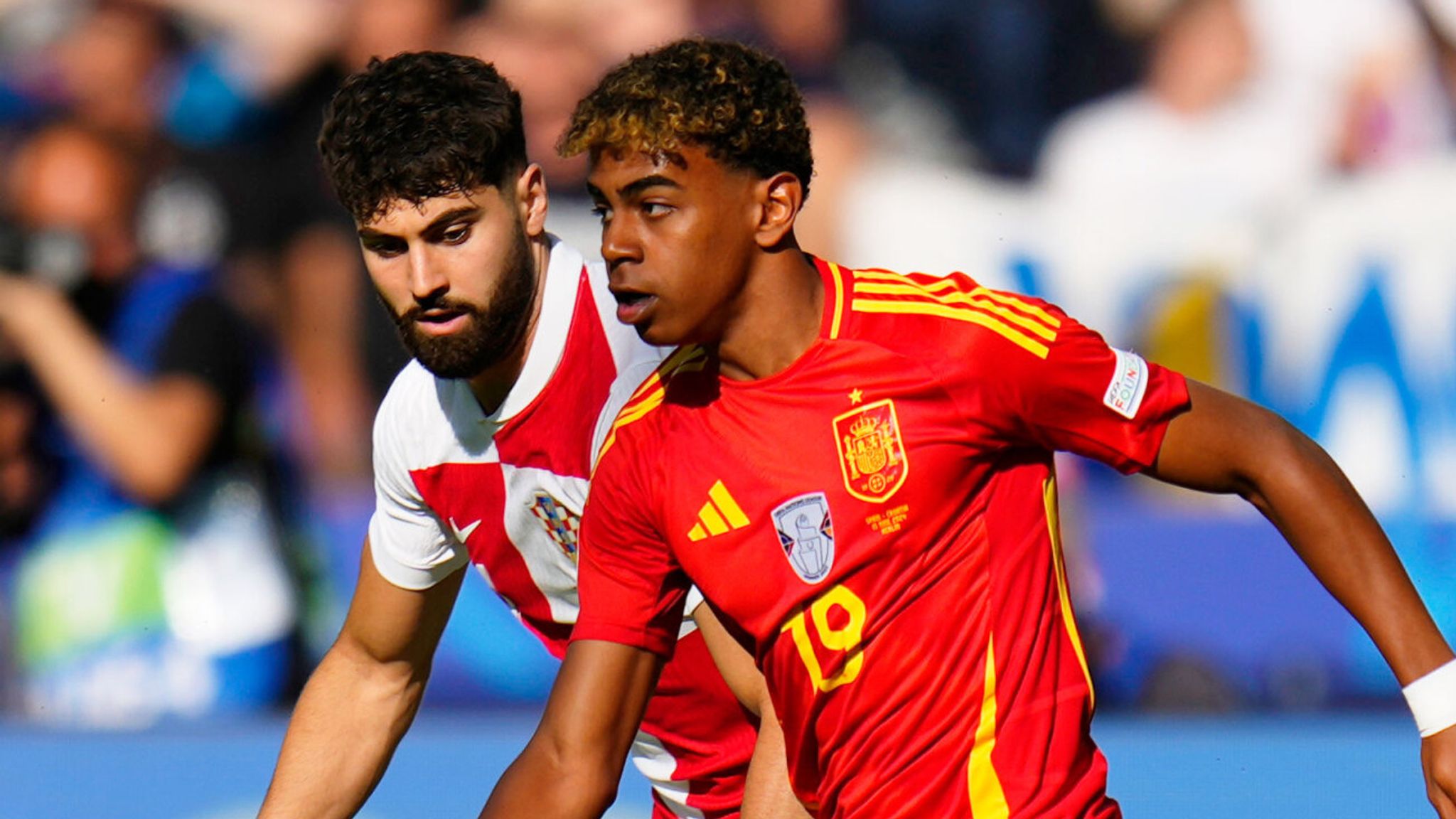 Euro 2024 - Spain 3-0 Croatia: Lamine Yamal Makes European Championship ...