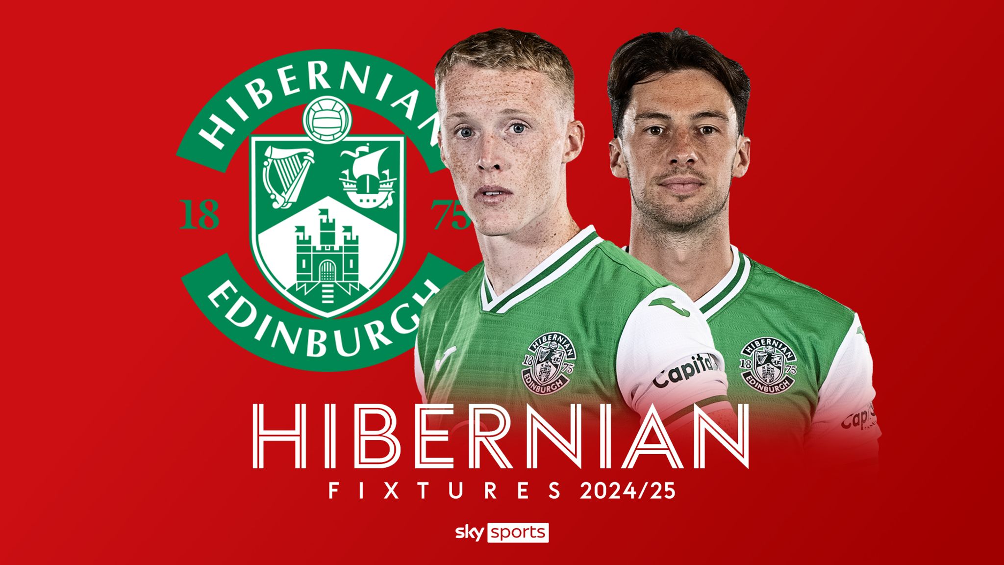 Hibernian Scottish Premiership 2024/25 fixtures and schedule