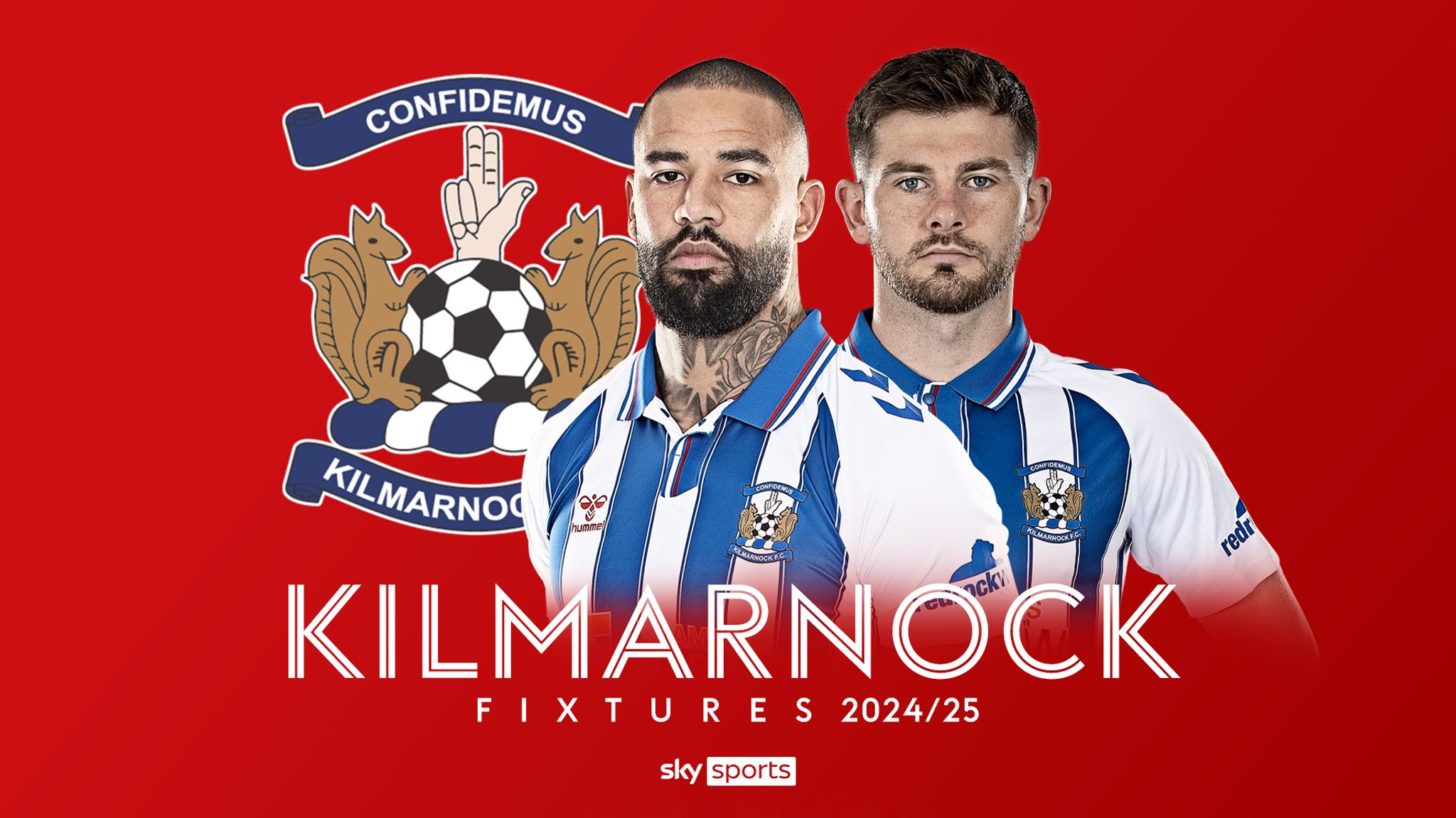 Kilmarnock Scottish Premiership 2024/25 fixtures and schedule