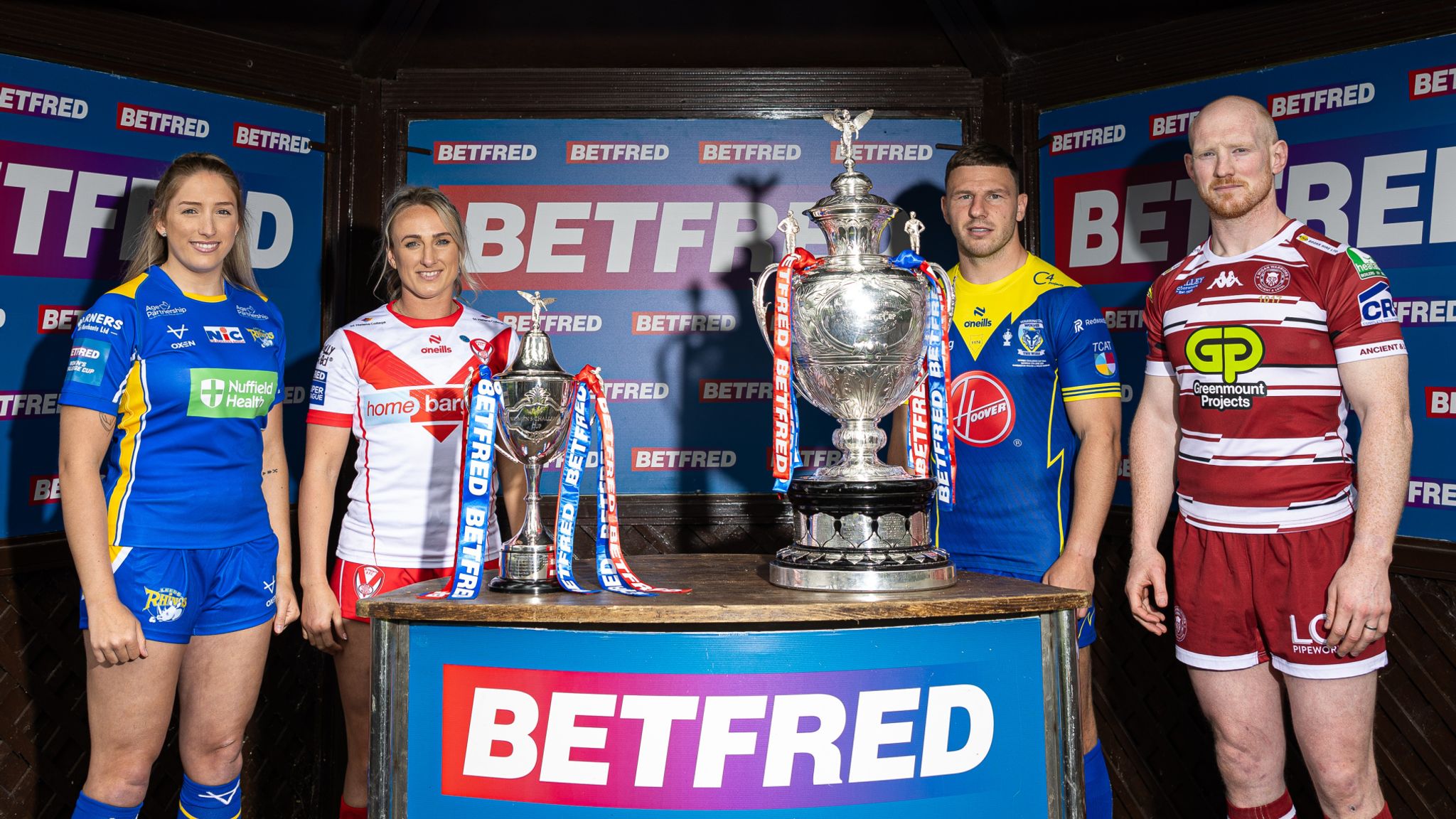 Challenge Cup final Women's and men's teams, kickoff times and Rob