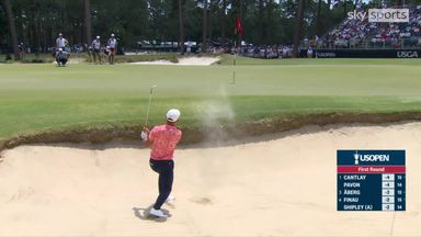 'How about that?!' | Morikawa holes out from bunker