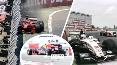 Ouch! How drivers fall victim to infamous 'Wall of Champions'
