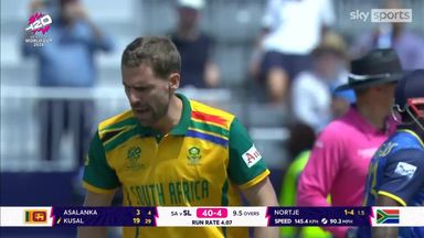 'He's having a day in the sun!' | Nortje dazzles with four quick wickets