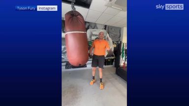‘Undisputed here we come!’ | Fury back training and eyeing Usyk 'redemption' 