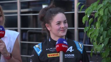 'It was intense' | Pulling reflects on double F1 Academy pole in Spain