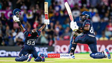 'Are you not entertained, America?!' - Jones hits 10 sixes in T20 WC opener!