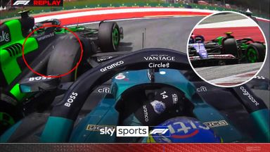 'He came steaming in!'| Guanyu fuming as Alonso 'PUNTS' him off track