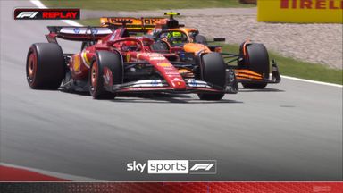 'That is road rage!' | Leclerc swipes across Norris and hits McLaren
