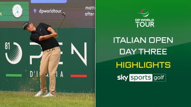 FOUR players tied for lead going into final day! | Italian Open highlights